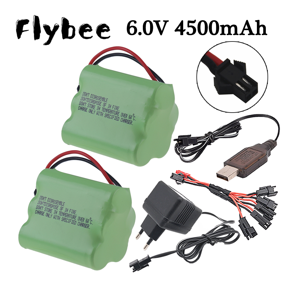 6V 4500mAh แบตเตอรี่ Ni-MH ปลั - Rc Hobby Boat บทวิจารณ์และราคา
