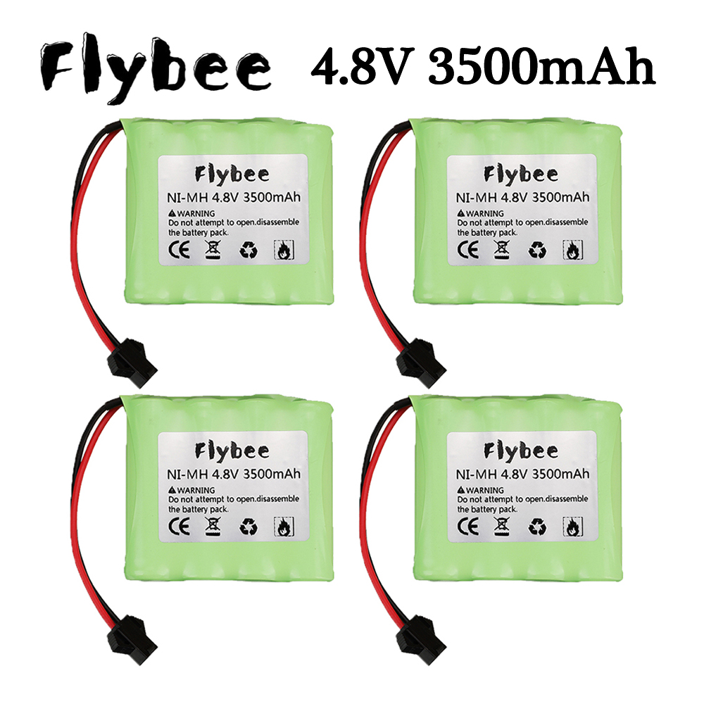 แบตเตอรี่ NiMH 4.8V 3500mAh 30 - Rc Hobby Boat บทวิจารณ์และราคา
