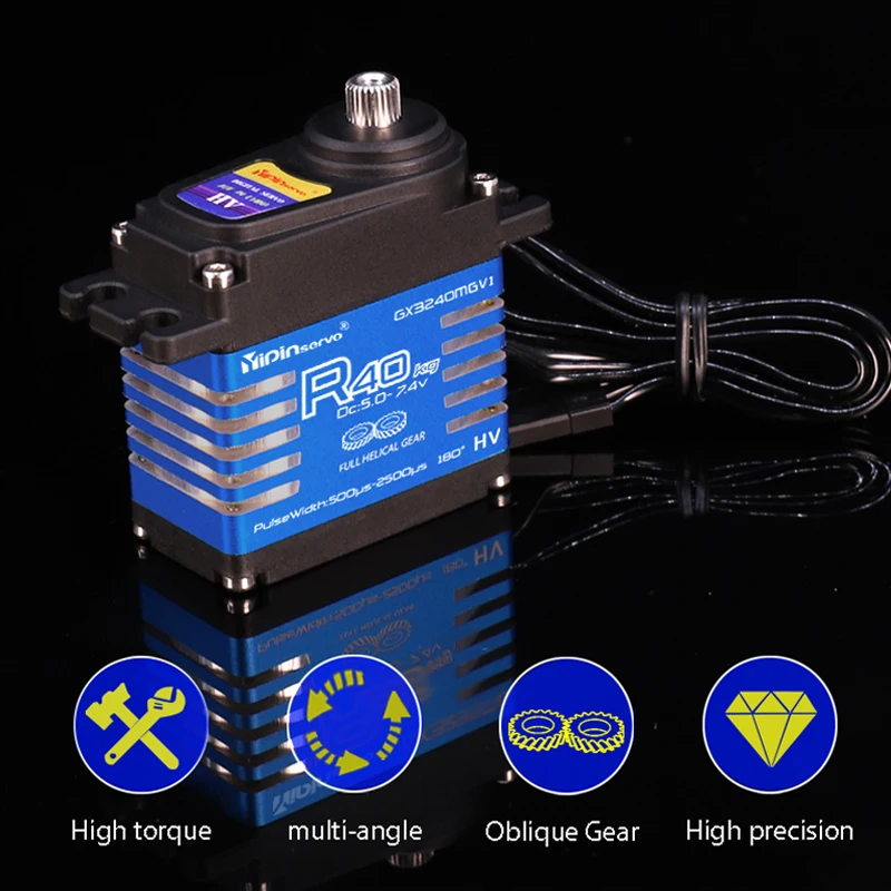 กันน้ํา IP68 RC Servo 40 กก.เห - Rc Hobby Products บทวิจารณ์และราคา