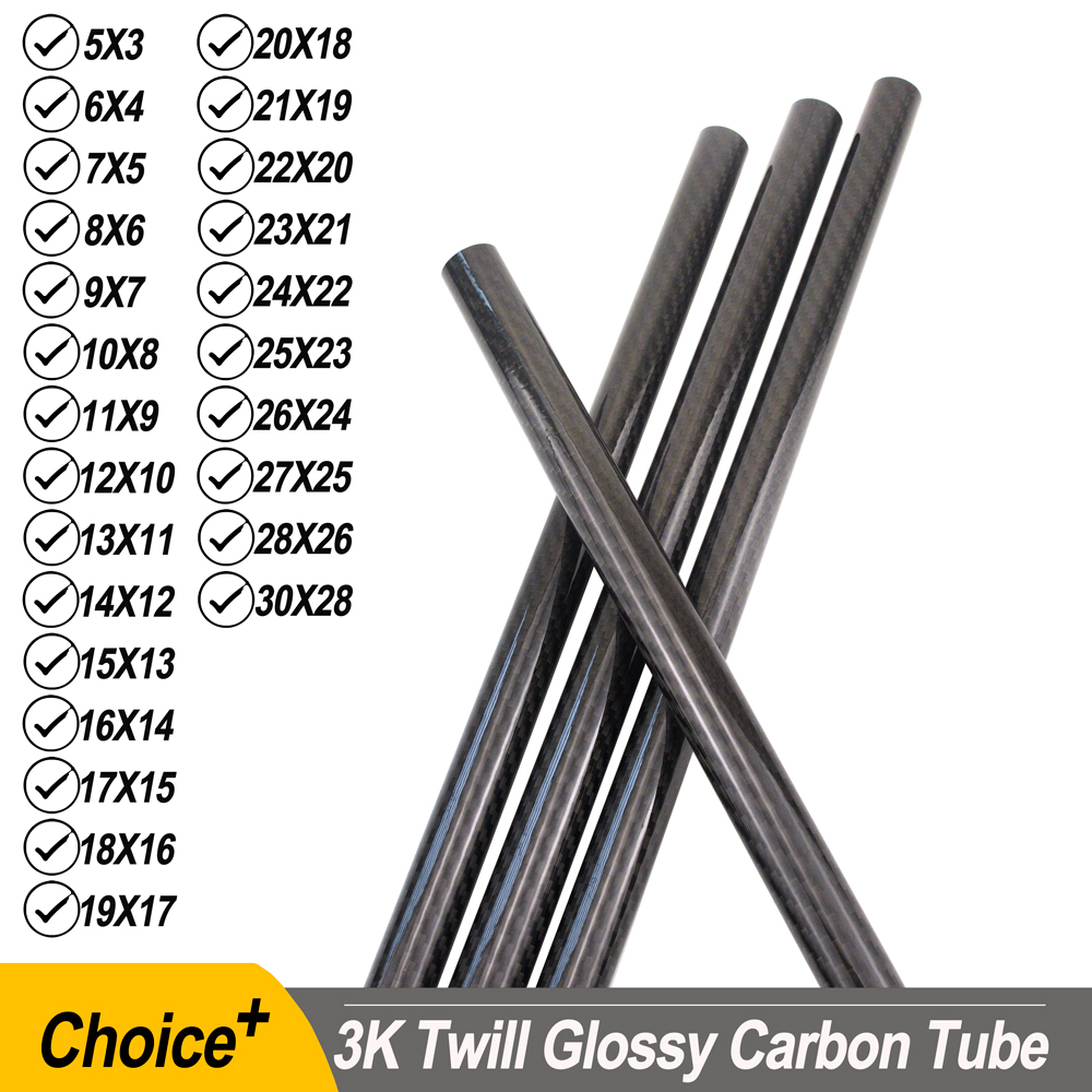 2 ชิ้น 3 พันคาร์บอนไฟเบอร์หลอด - Rc Hobby Youtube บทวิจารณ์และราคา