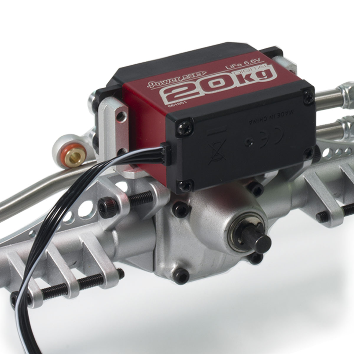 อลูมิเนียม CNC Capra Servo Mou - Rc Hobby Crawler บทวิจารณ์และราคา