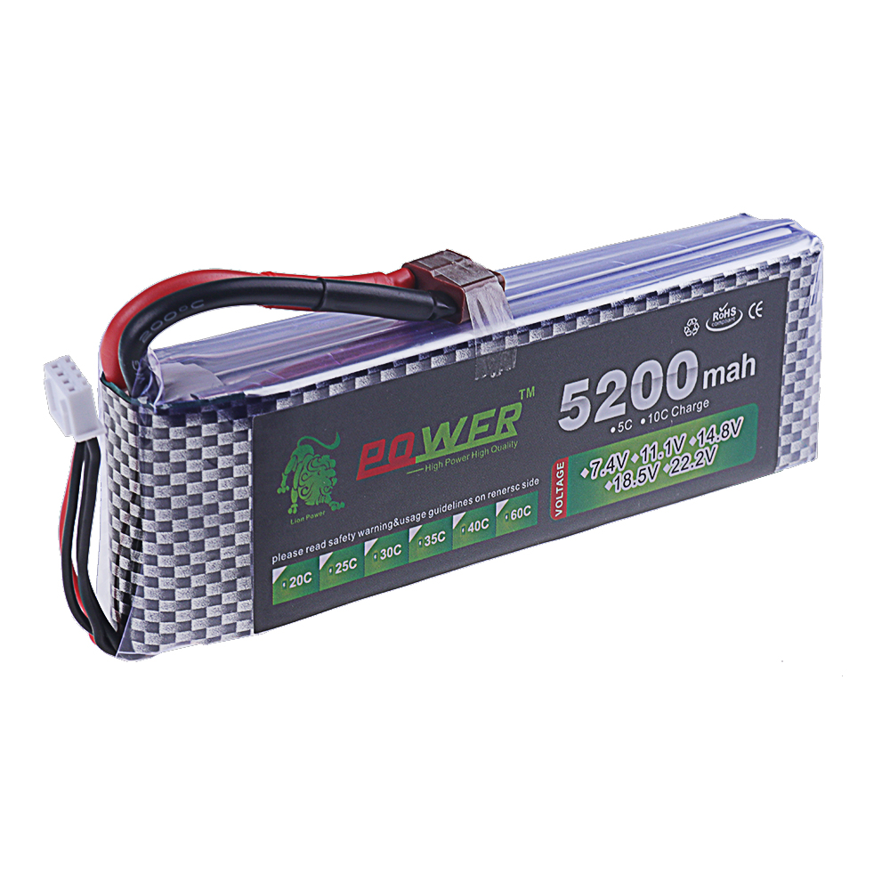 3S Lipo แบตเตอรี่ 11.1V 5200 m - Rc Hobby Boat บทวิจารณ์และราคา