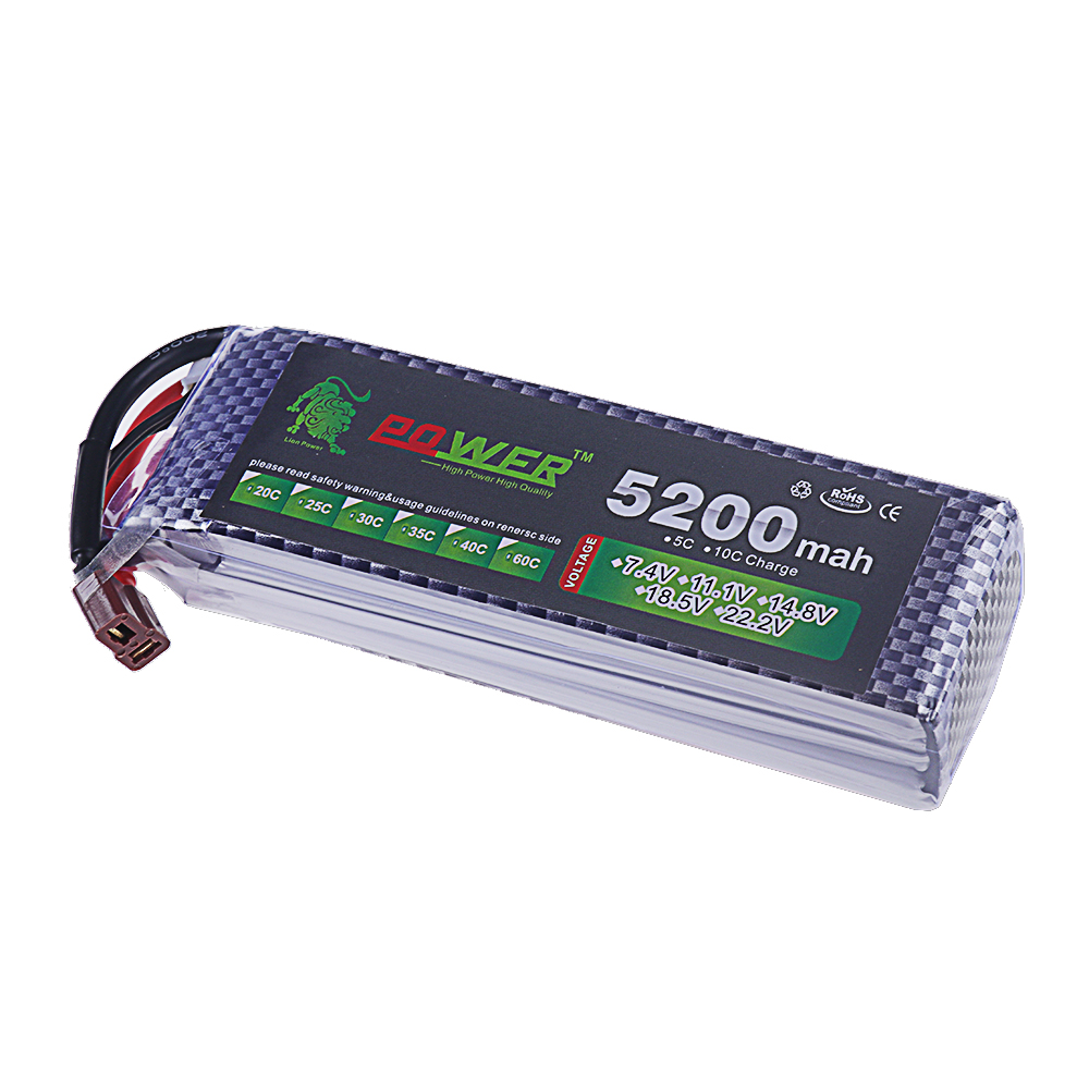 3S Lipo แบตเตอรี่ 11.1V 5200 m - Rc Hobby Boat บทวิจารณ์และราคา